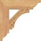 Ekena Millwork Imperial Traditional Smooth Bracket, Western Red Cedar, 3 1/2"W x 16"D x 16"H BKT04X16X16IMP01SWR - alternate 4